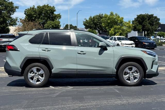 2022 Toyota RAV4 — rear three-quarter view