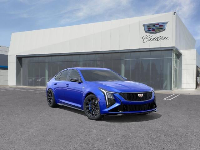 2026 Cadillac CT5-V V-Series Blackwing in Deep Ocean Tintcoat — front three-quarter view