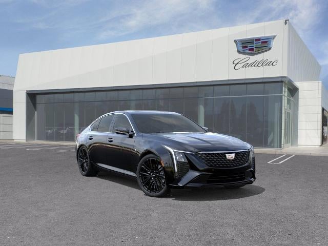 2026 Cadillac CT5 Premium Luxury in Black Raven — front three-quarter view