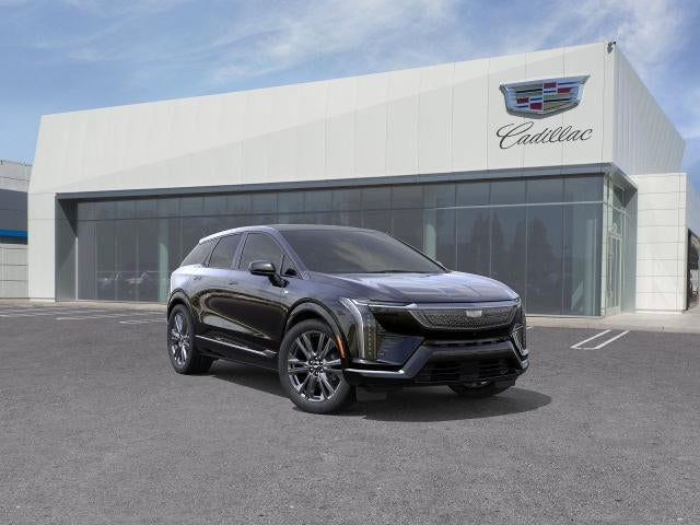 2026 Cadillac OPTIQ Premium Sport in Black Raven — front three-quarter view