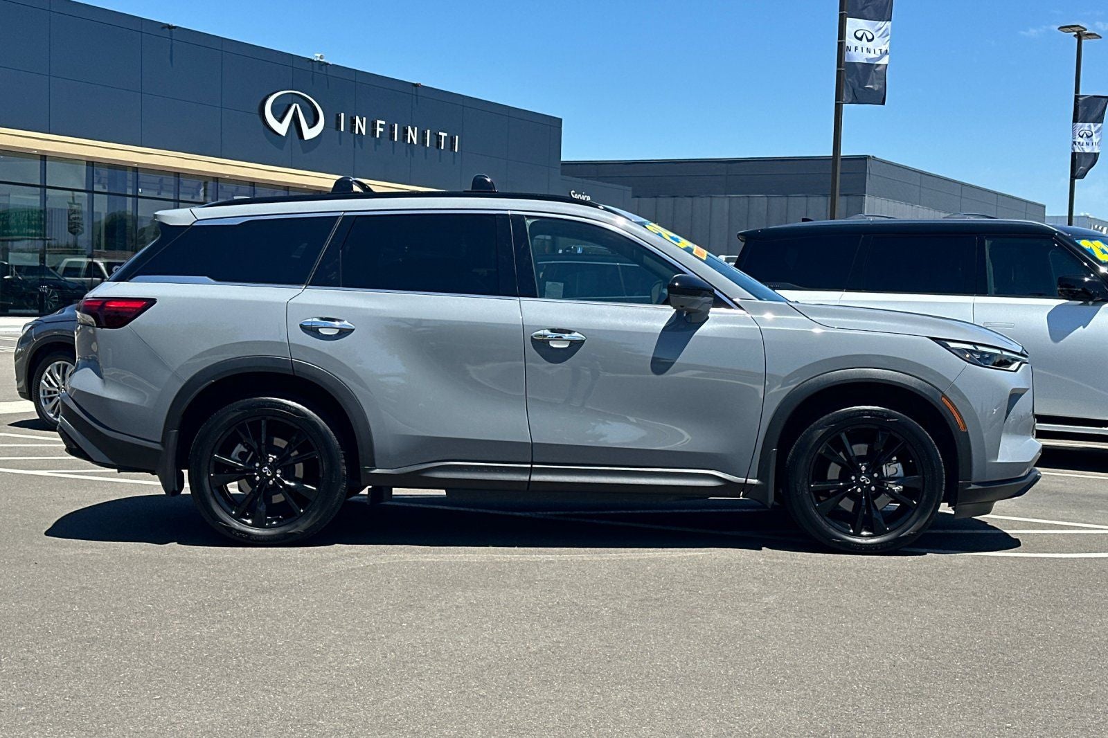 2025 INFINITI QX60 — rear three-quarter view