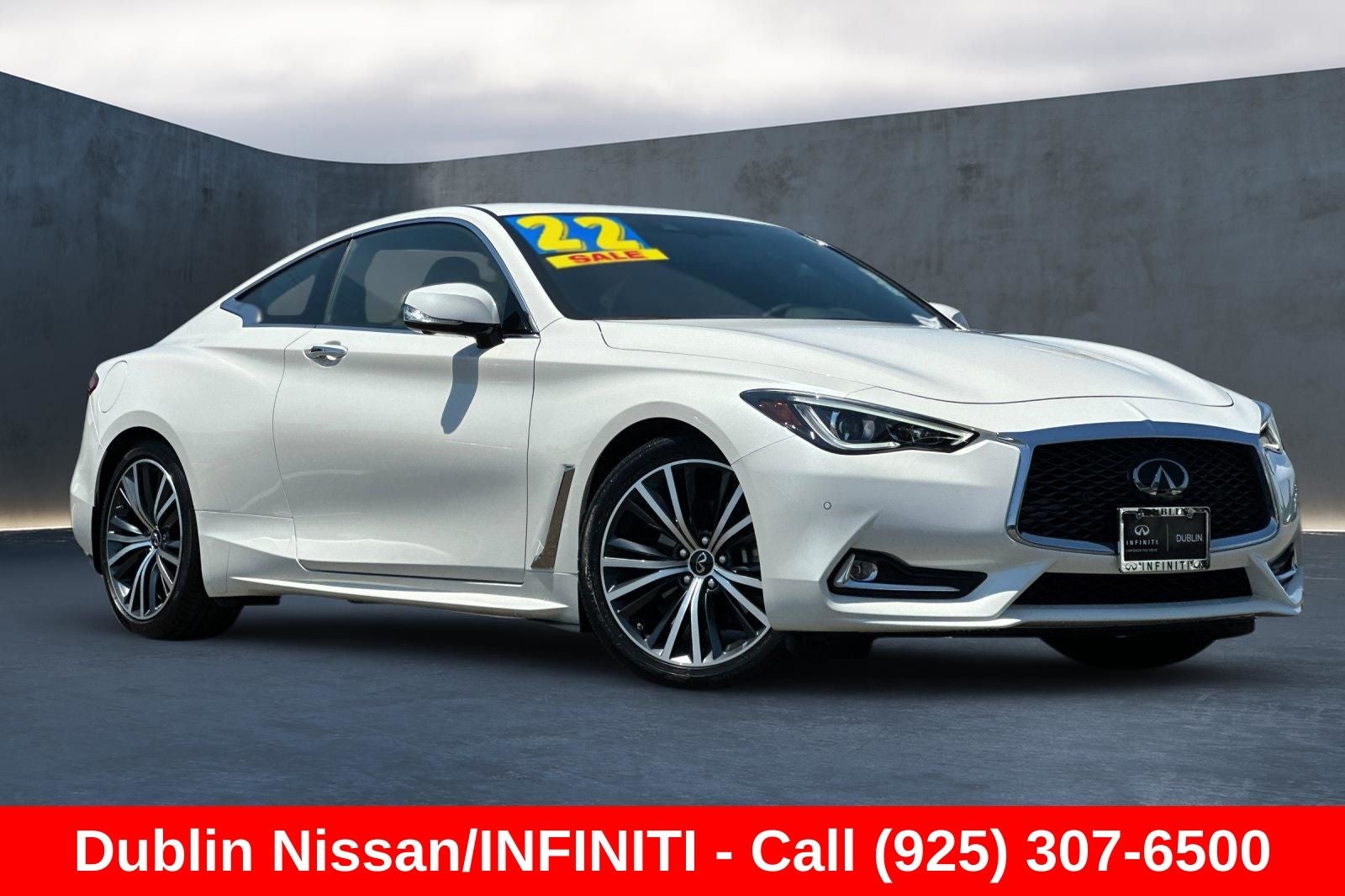2022 INFINITI Q60 — side profile view