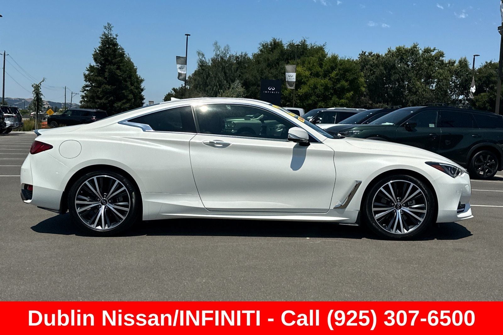 2022 INFINITI Q60 — rear three-quarter view